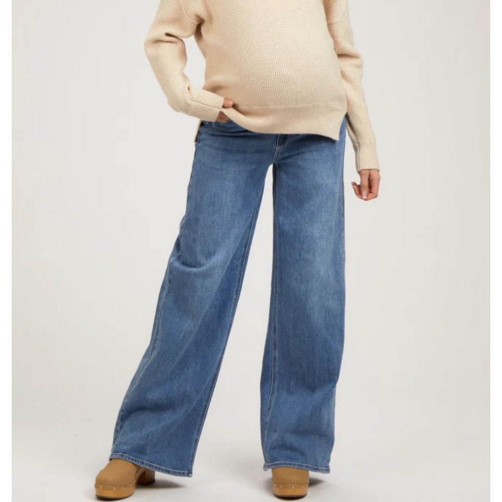 Pinkblush Light Blue Flare Jeans